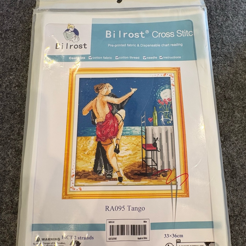 Cross Stitch Kit - Bilrost #RA095 Tango New